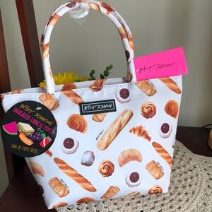 Betsey Johnson Pastry Print Insulated Lunch Tote Bag